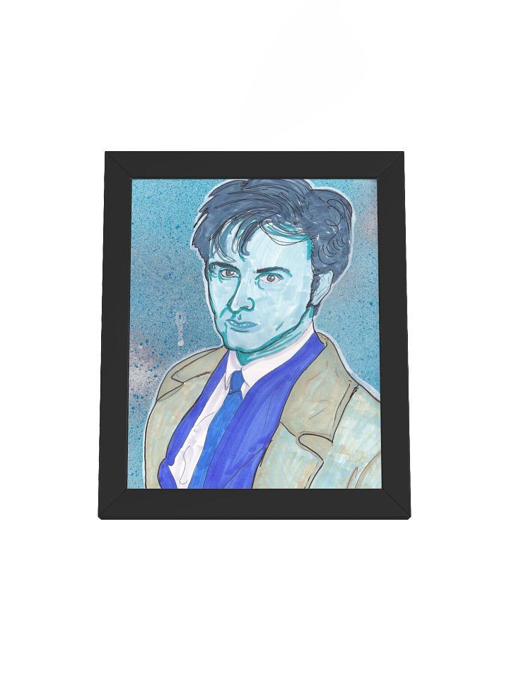 Framed Print: Doctor in Blue - David Tenant product image (2)
