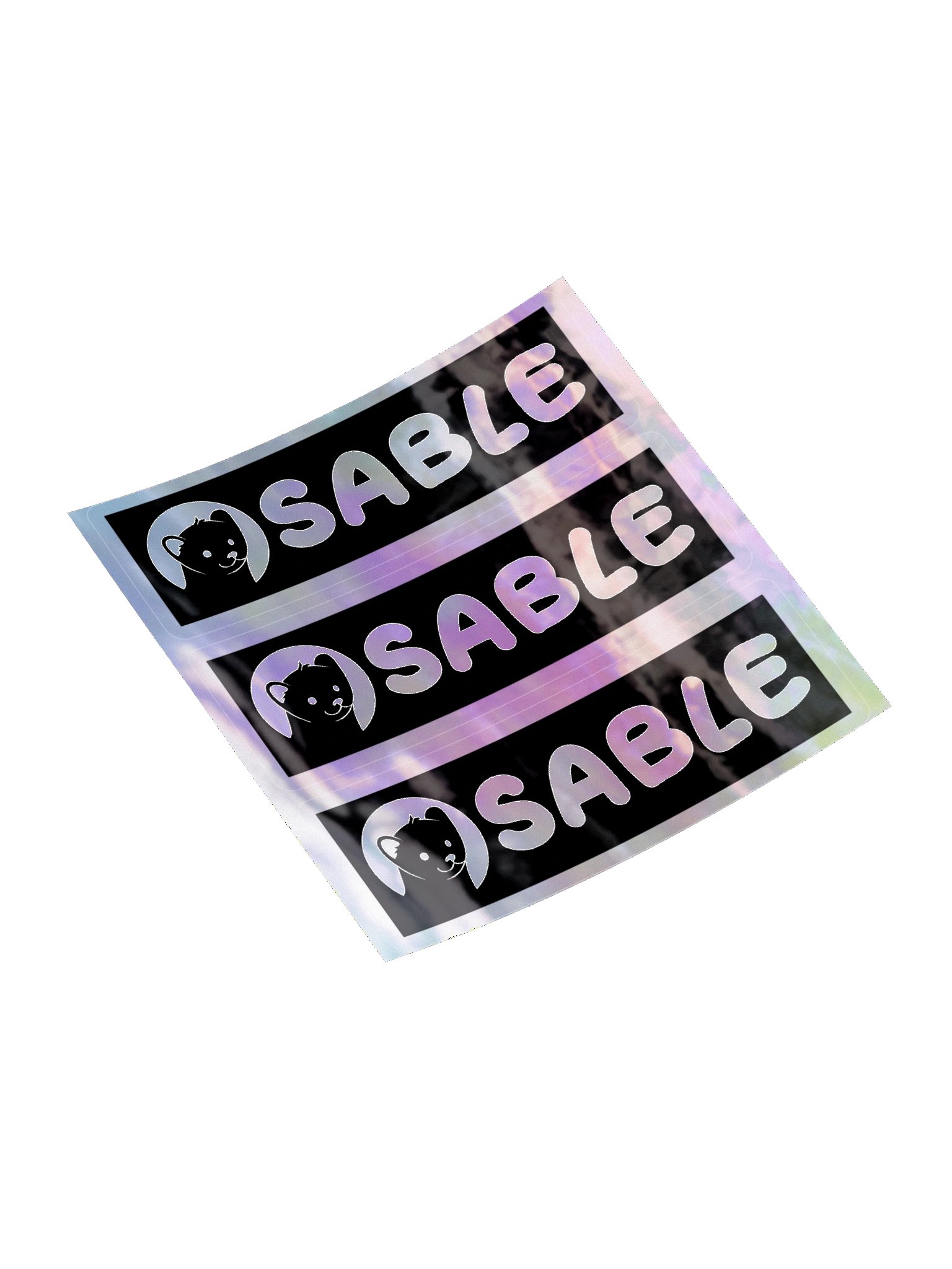 Sable Holographic Sticker product image (4)