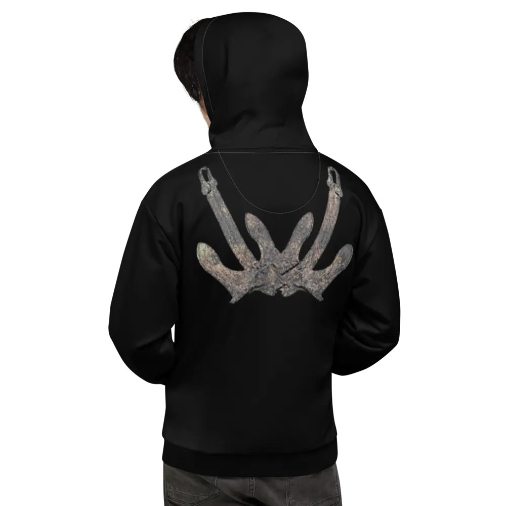 2 Anchor (Black) – Performance Marine Wear | Twin Anchor Apparel North Current Line product image (7)
