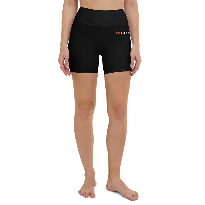 I ♥️ CAZZO yoga shorts product image (2)