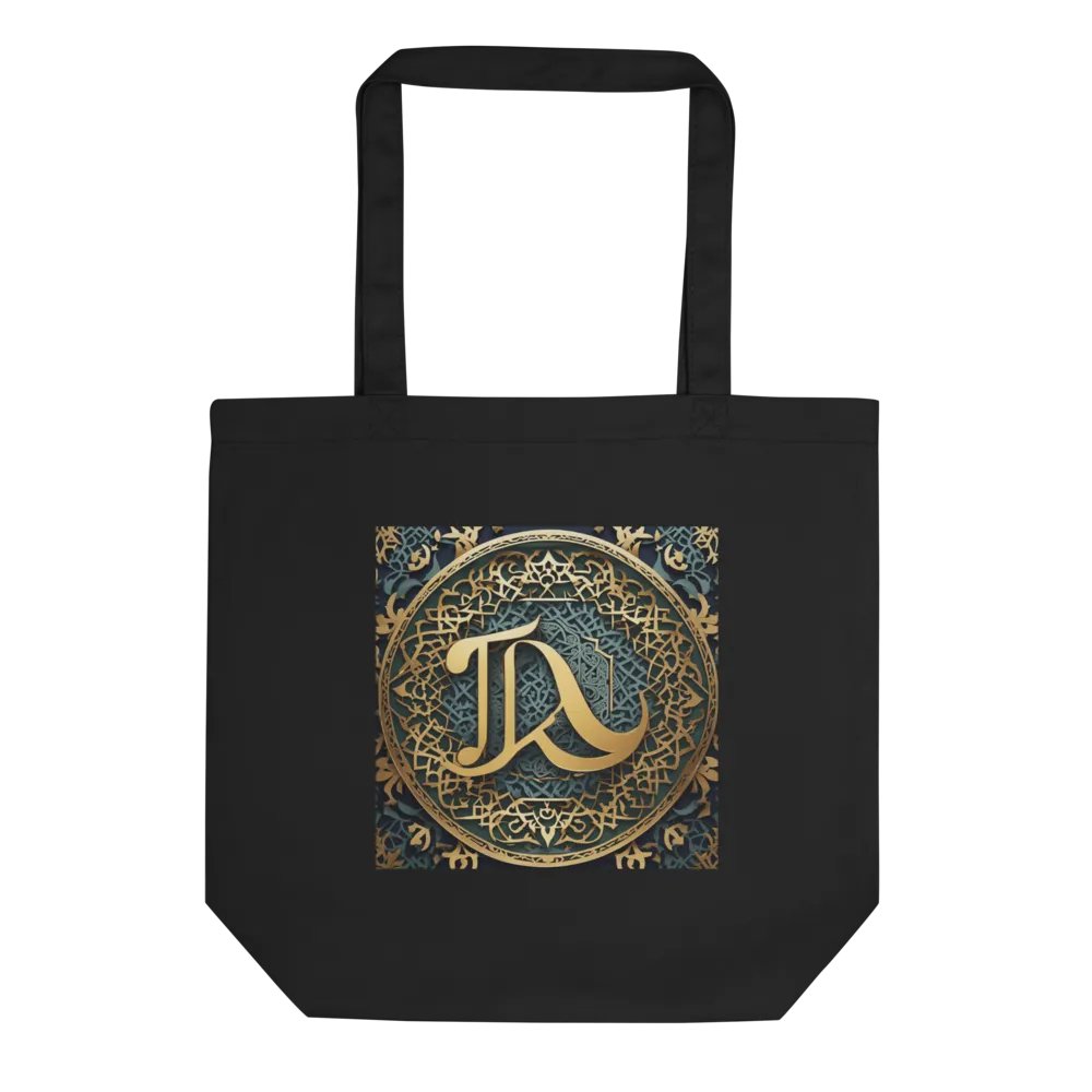 Golden Arabic Calligraphy Eco Tote product image (3)