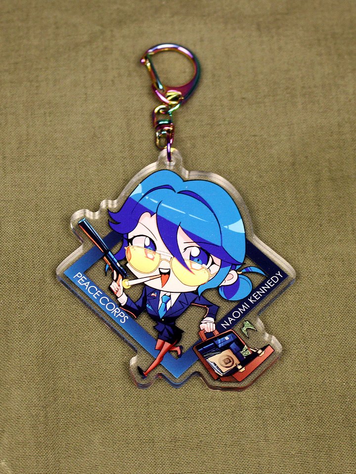 Naomi "Bluebird" Kennedy - Atomic Briefcase Keychain product image (1)
