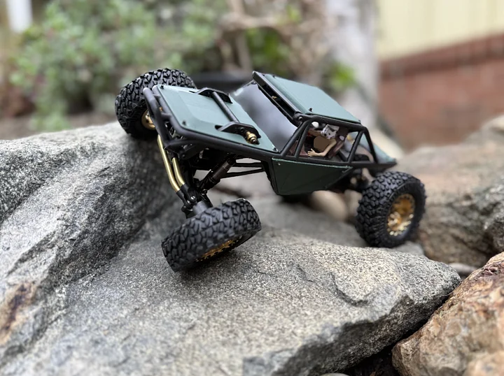 SCX24 LCG 10-Degree Skid Angle Tube Chassis product image (1)