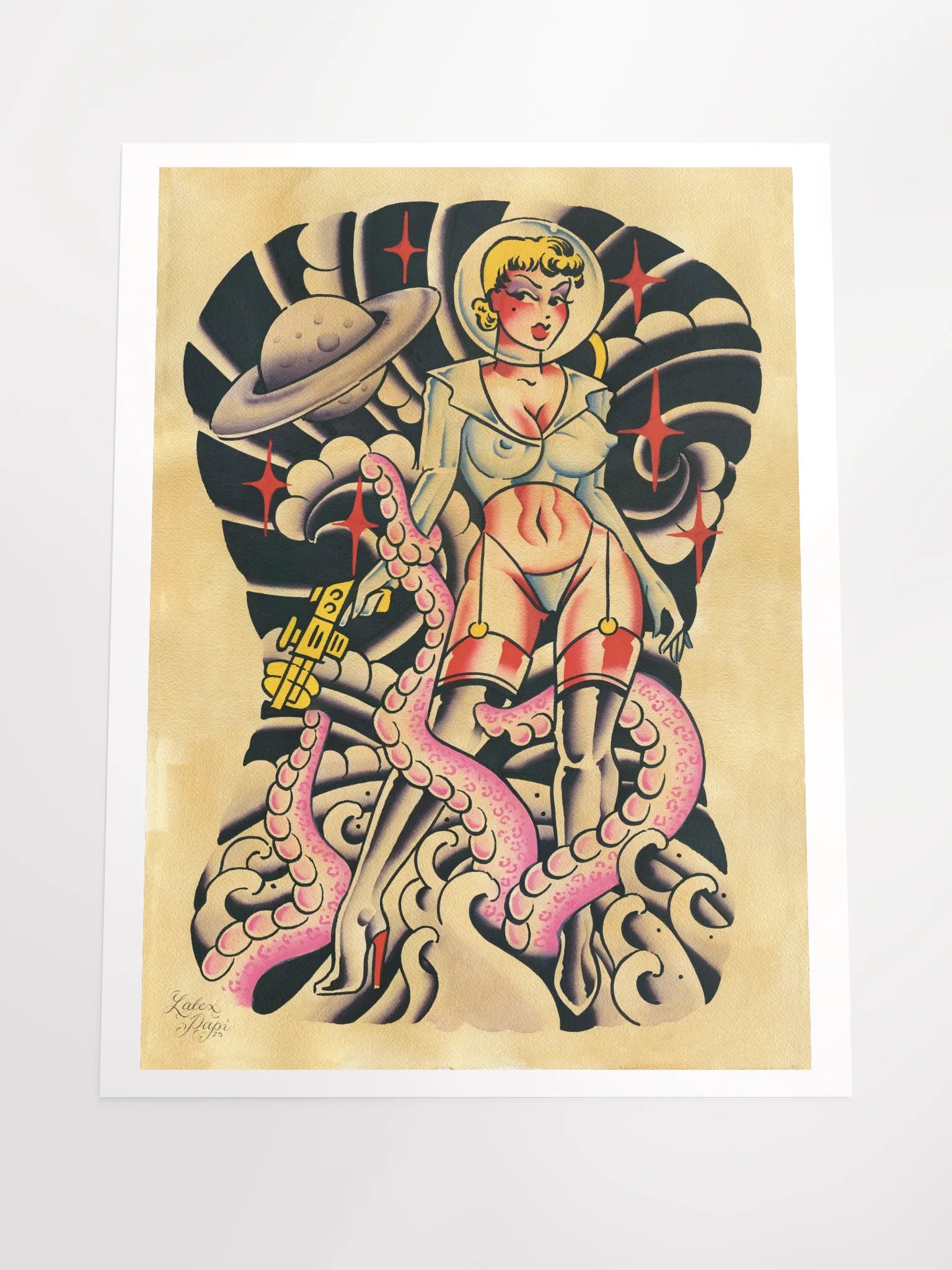 space babe 18x24 print product image (4)