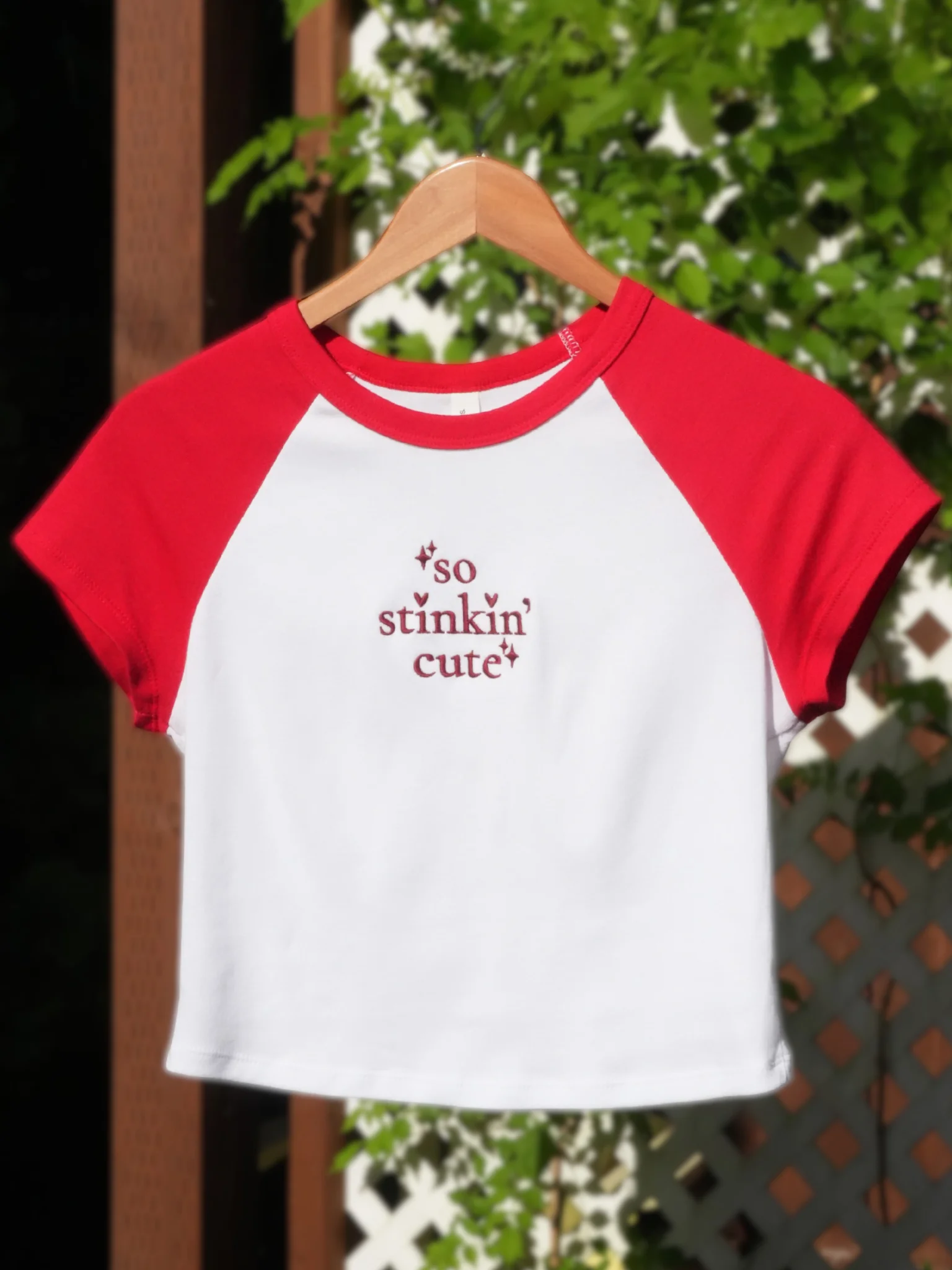 "so stinkin' cute" baby tee product image (1)