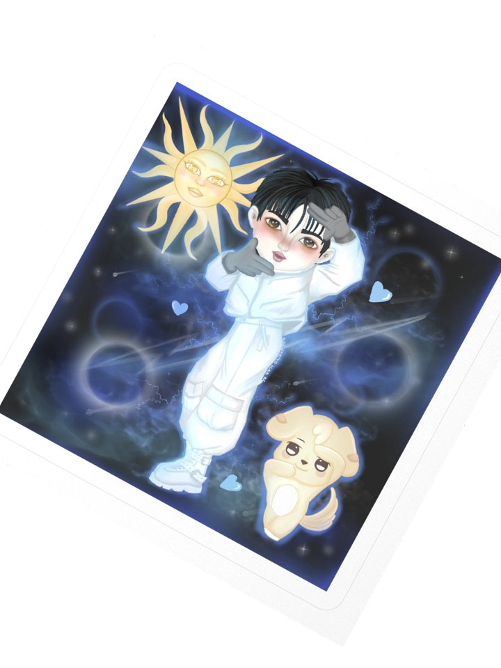 Yunho - Fanart - ATEEZ - Sticker product image (2)