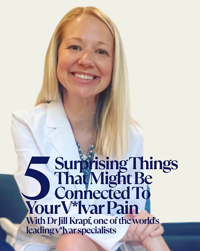 The scattered symptoms. The recurrent infections. The v*lvar pain. 

They might all be telling one story. 

@jillkrapfmd and ...