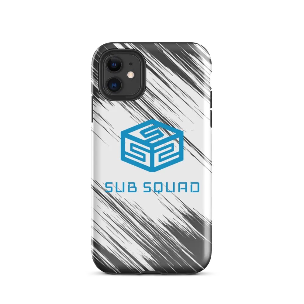 Sub Squad Official Tough iPhone® Case - White & Grey product image (2)