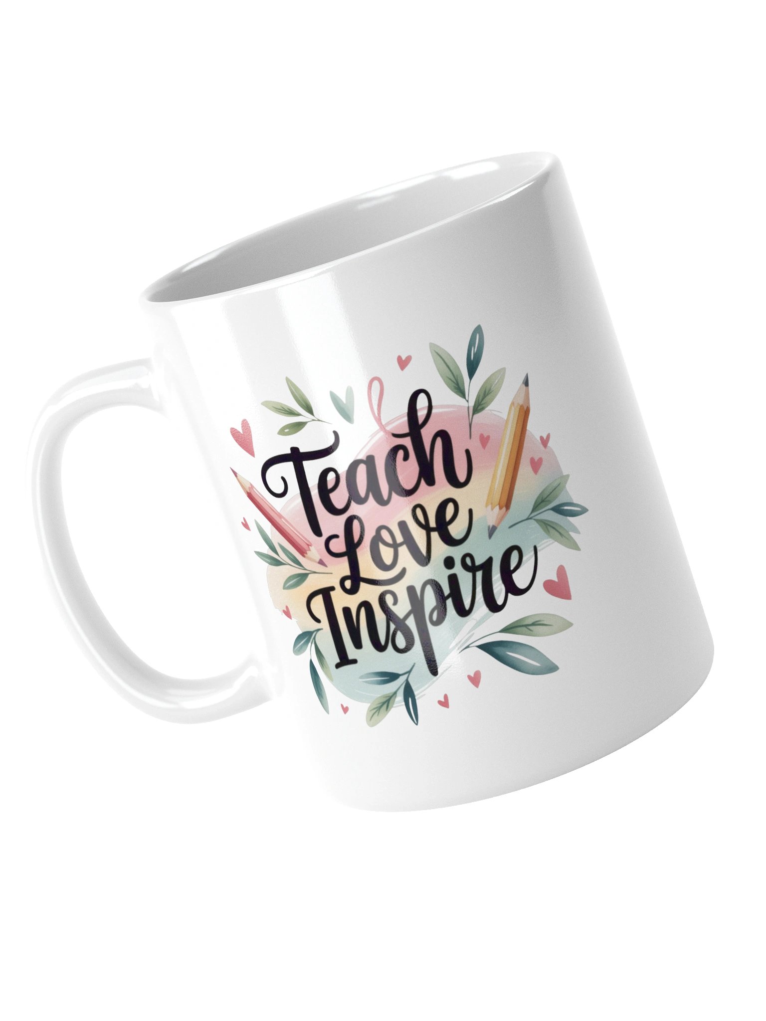 Teach Love Inspire Coffee Mug – Inspirational Teacher Gift product image (14)