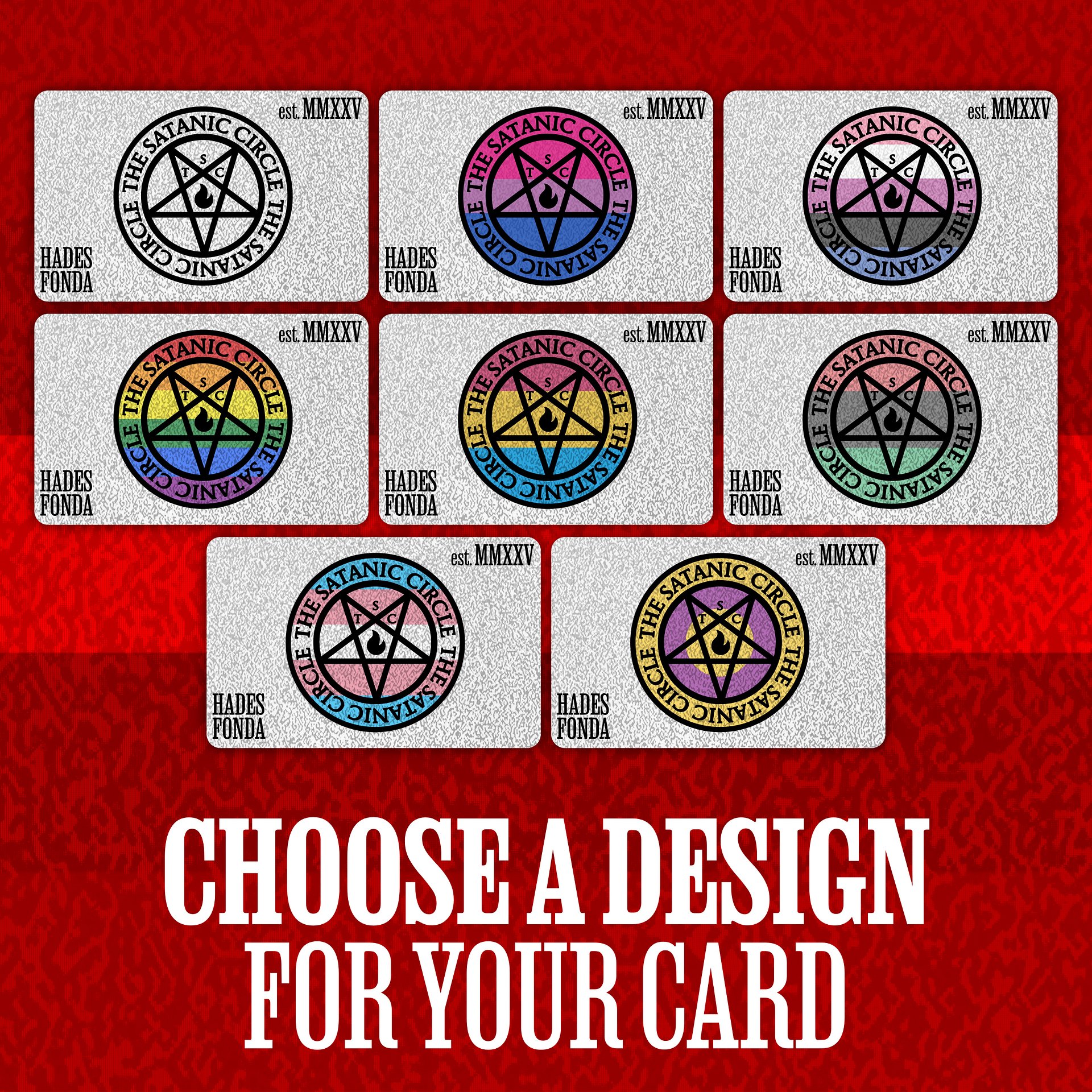 The Satanic Circle - Membership Cards product image (3)