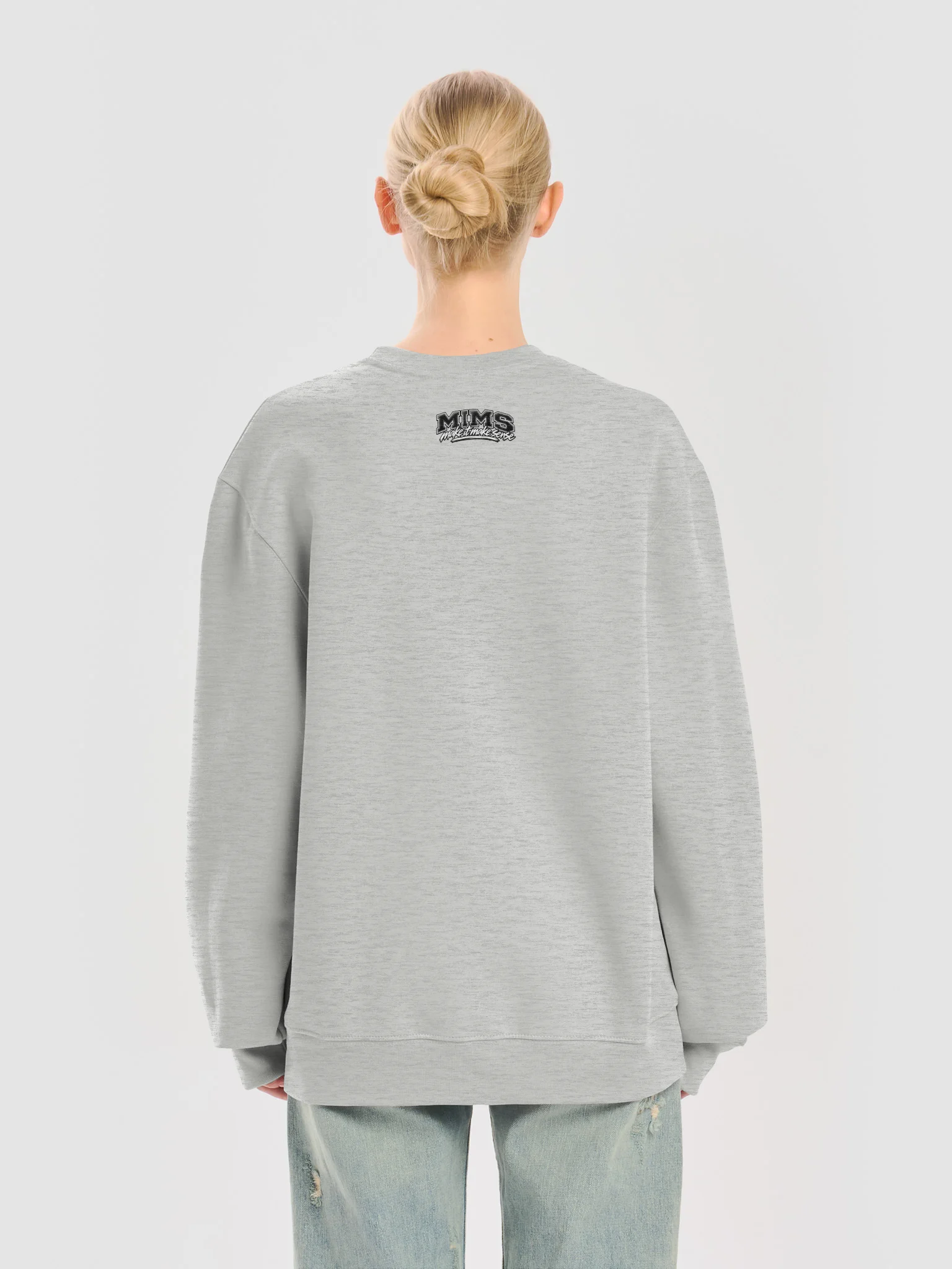 MMS Skull Mask Oversized Sweatshirt product image (19)