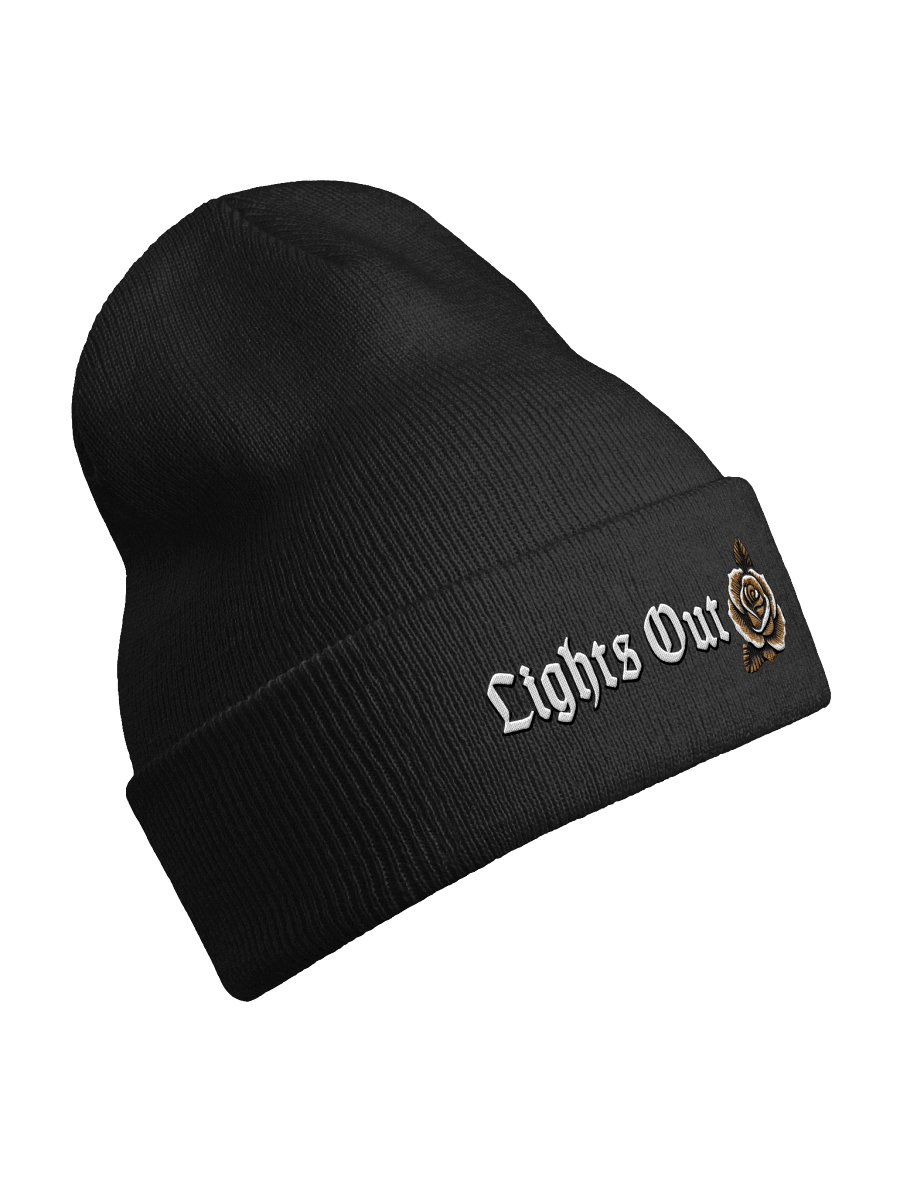 Lights Out Rose Beanie product image (36)