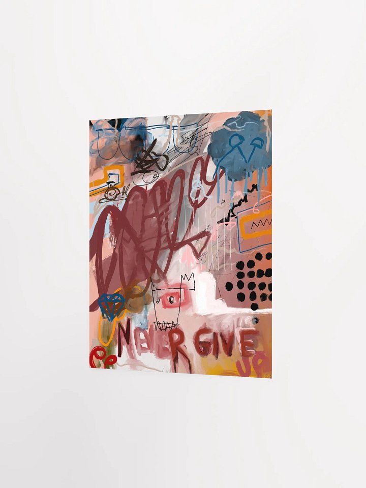 'Never Give Up' Poster product image (4)