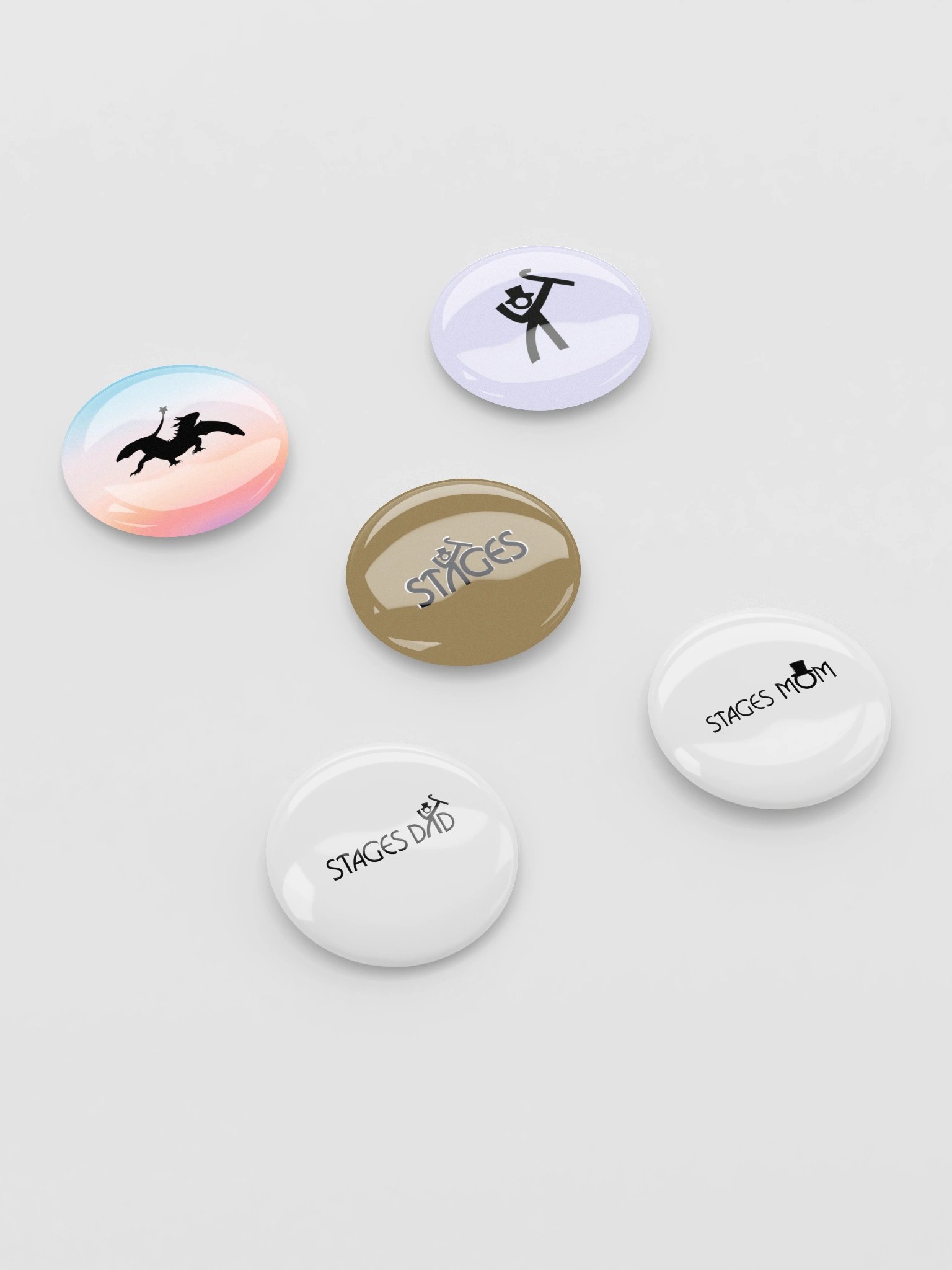How to Train Your Dragon Jr. & Stages Pin Buttons product image (8)