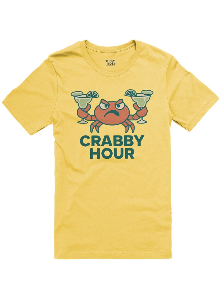 Crabby Hour Cocktail T-Shirt product image (1)