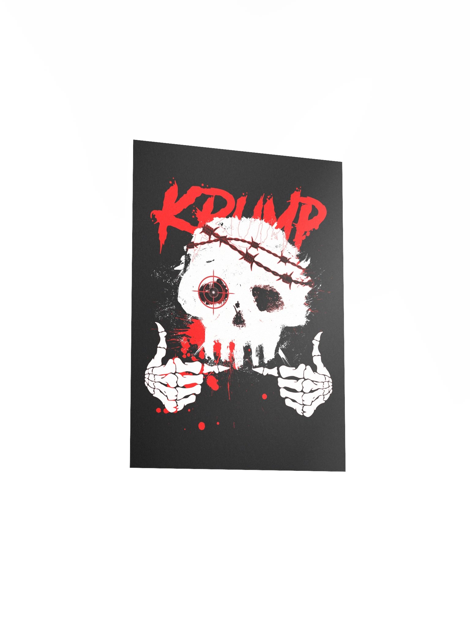 Barbed Wire Skull Poster product image (18)