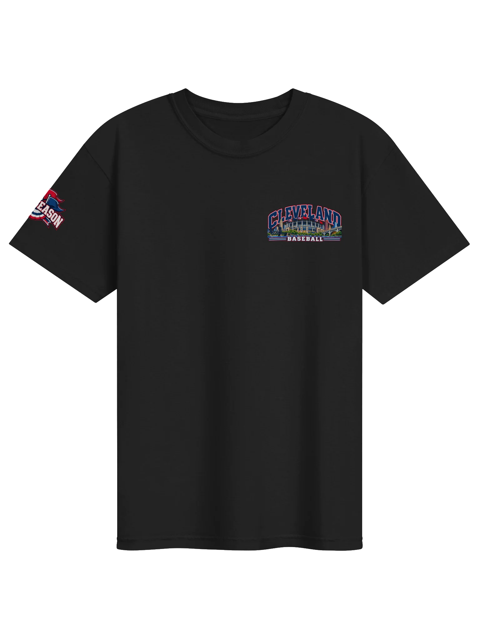 Cleveland Baseball 2026 "Postseason" Animated Player Back Print T-Shirt product image (1)