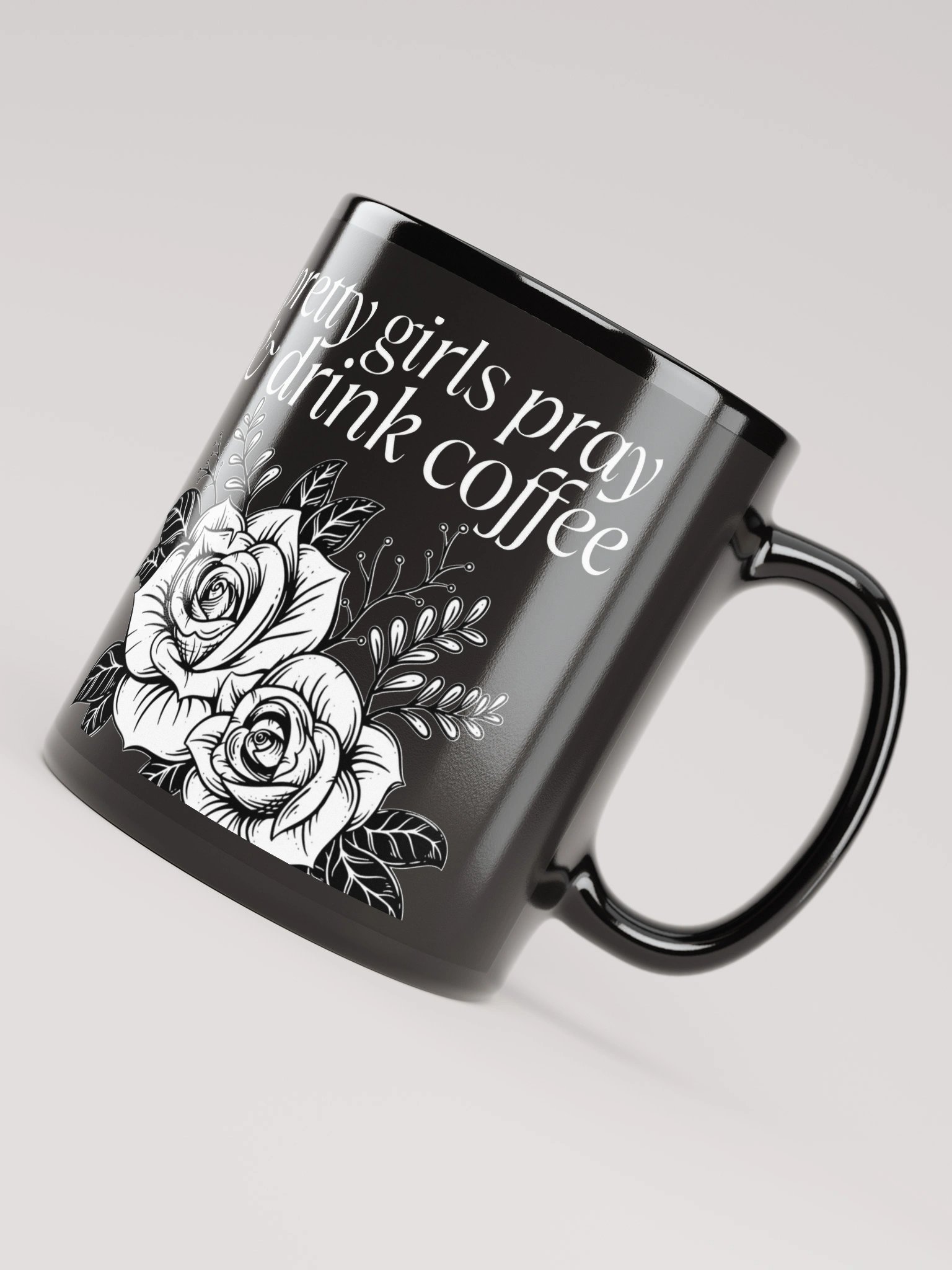 Pretty Girls Pray Coffee Mug product image (8)