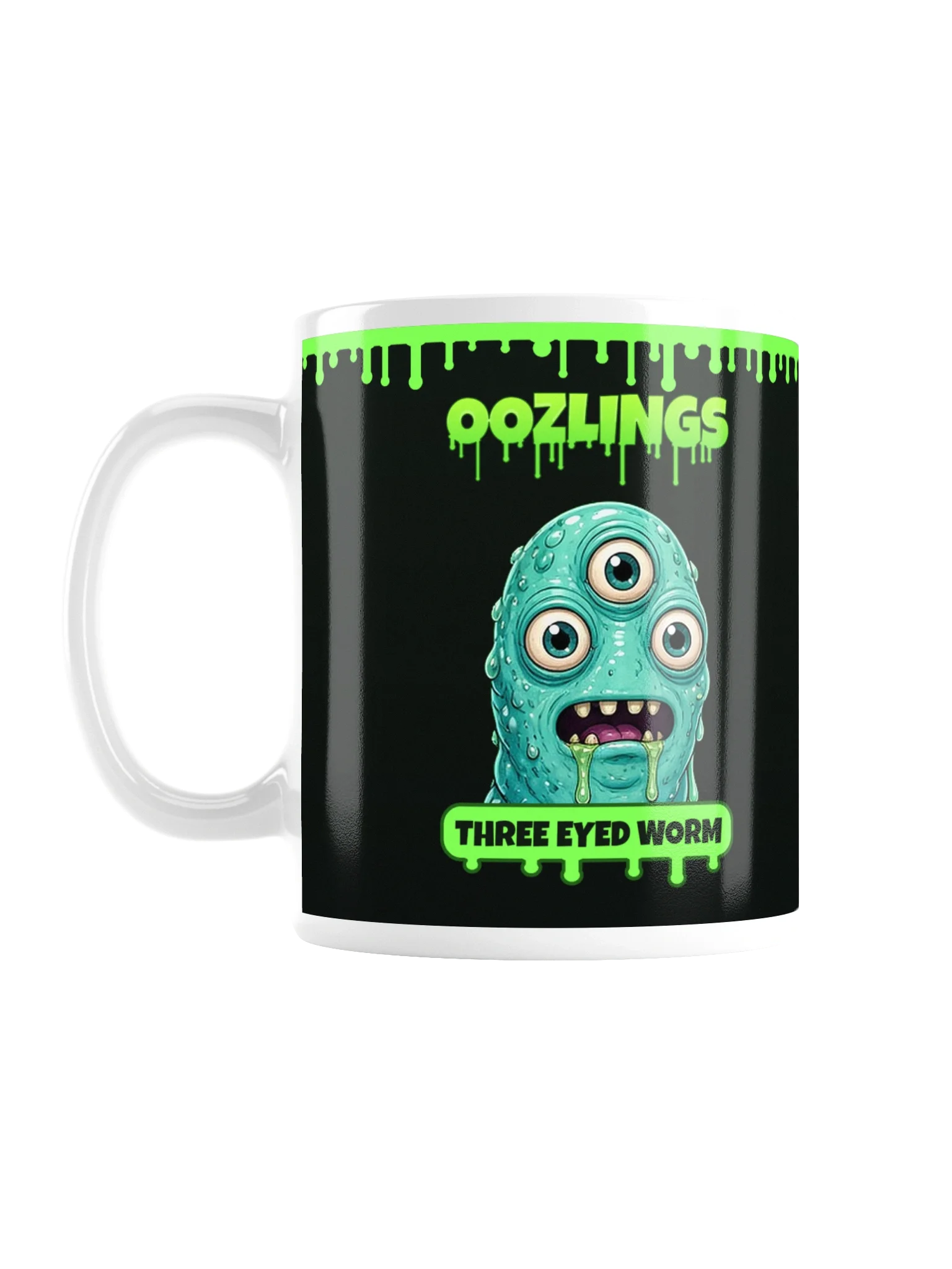 Three Eyed Worm Mug