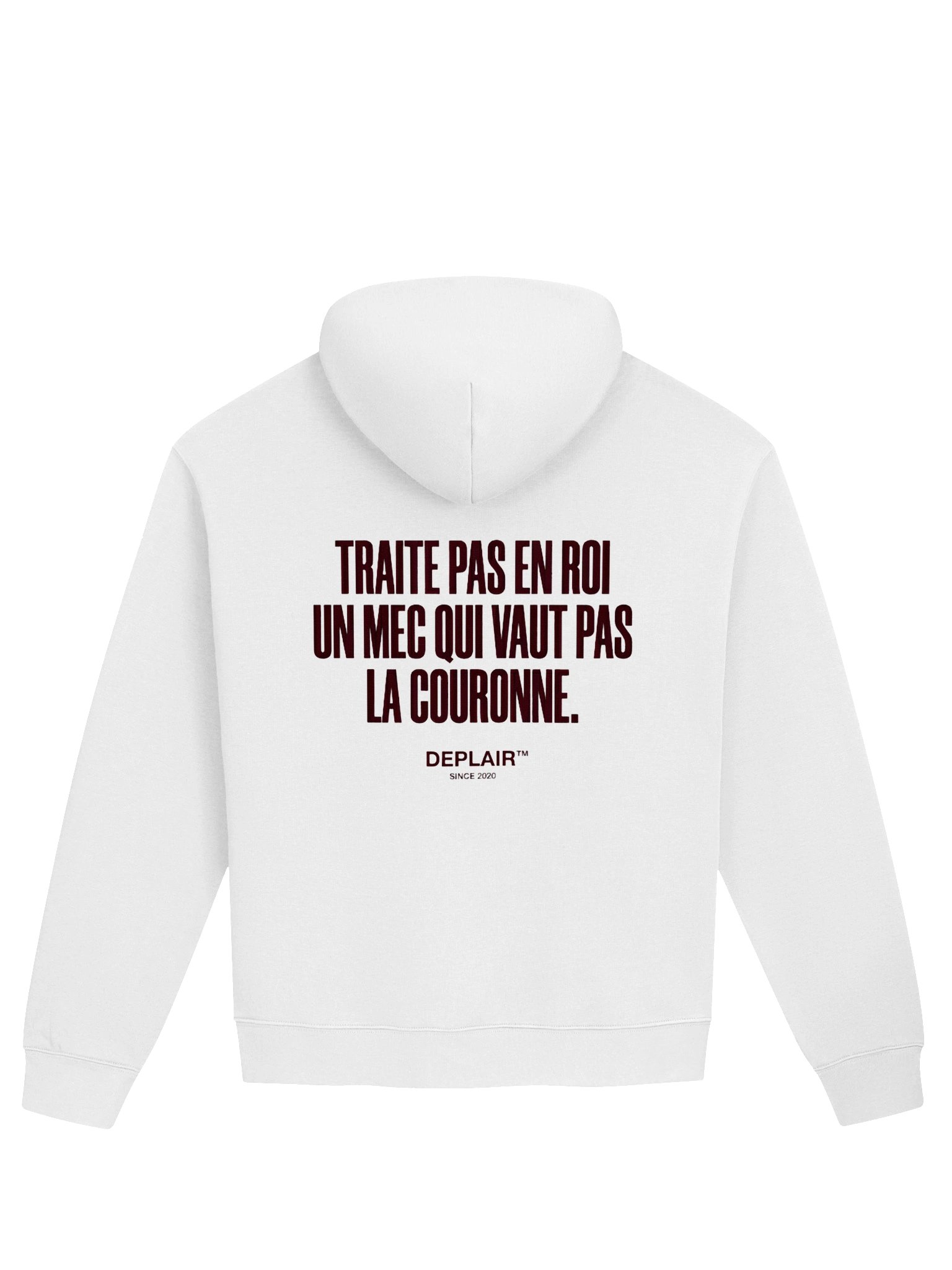 Traite pas en roi un mec qui vaut pas la couronne — Hoodie femme product image (1)