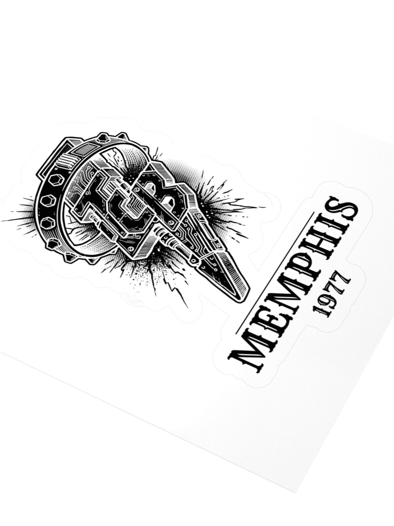 Memphis 1977 — Sticker product image (3)