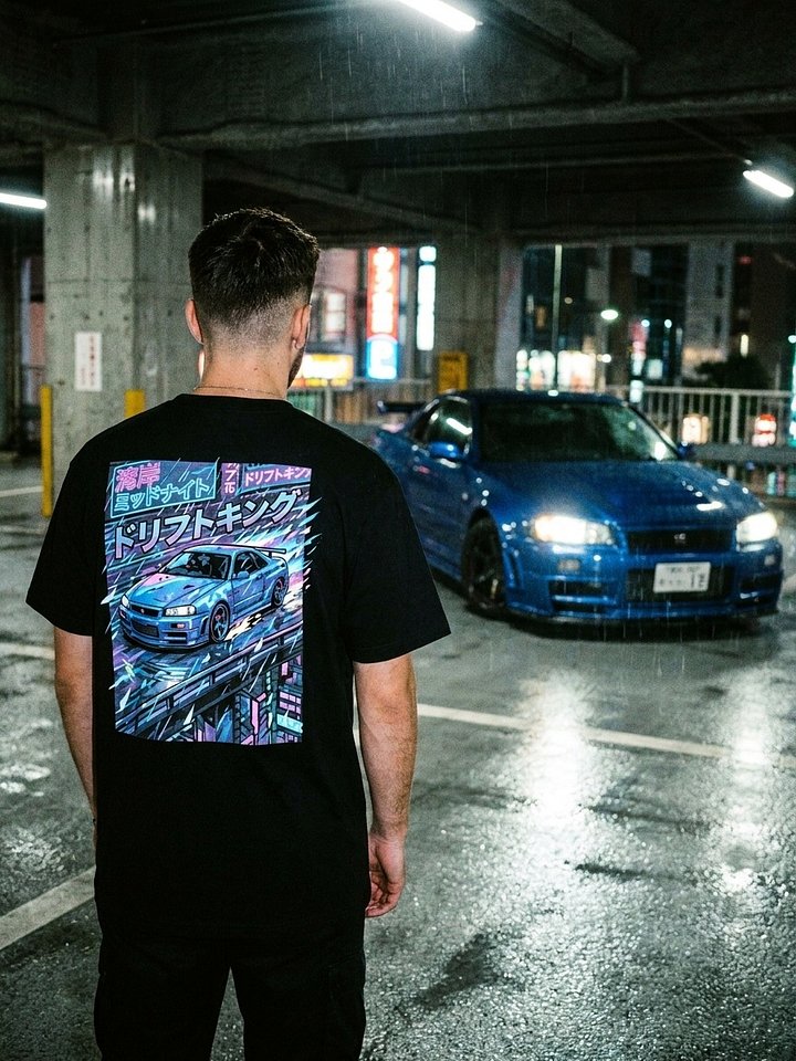 R34 WANGAN TEE product image (1)
