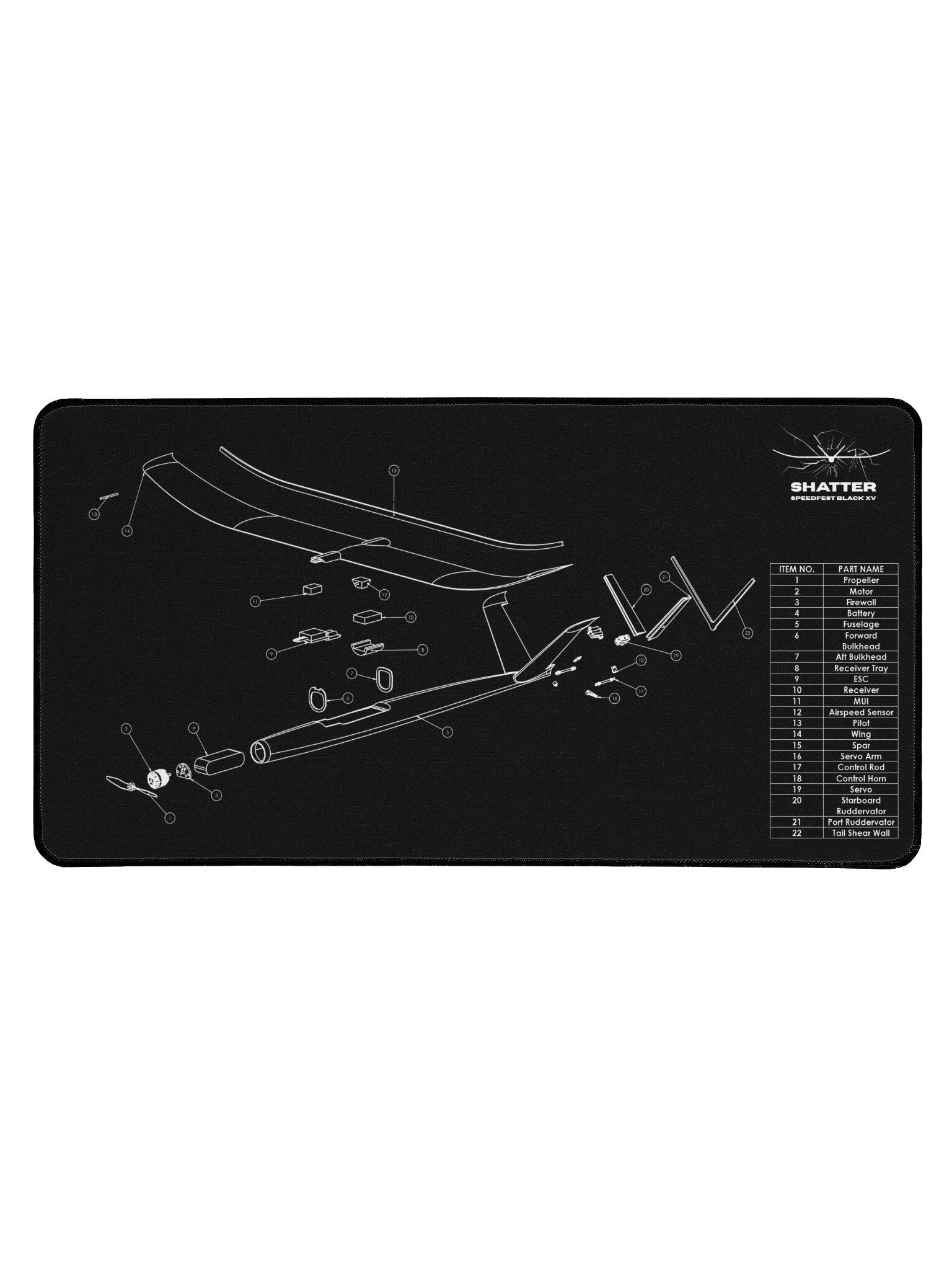 Large CAD Desk Mat product image (1)