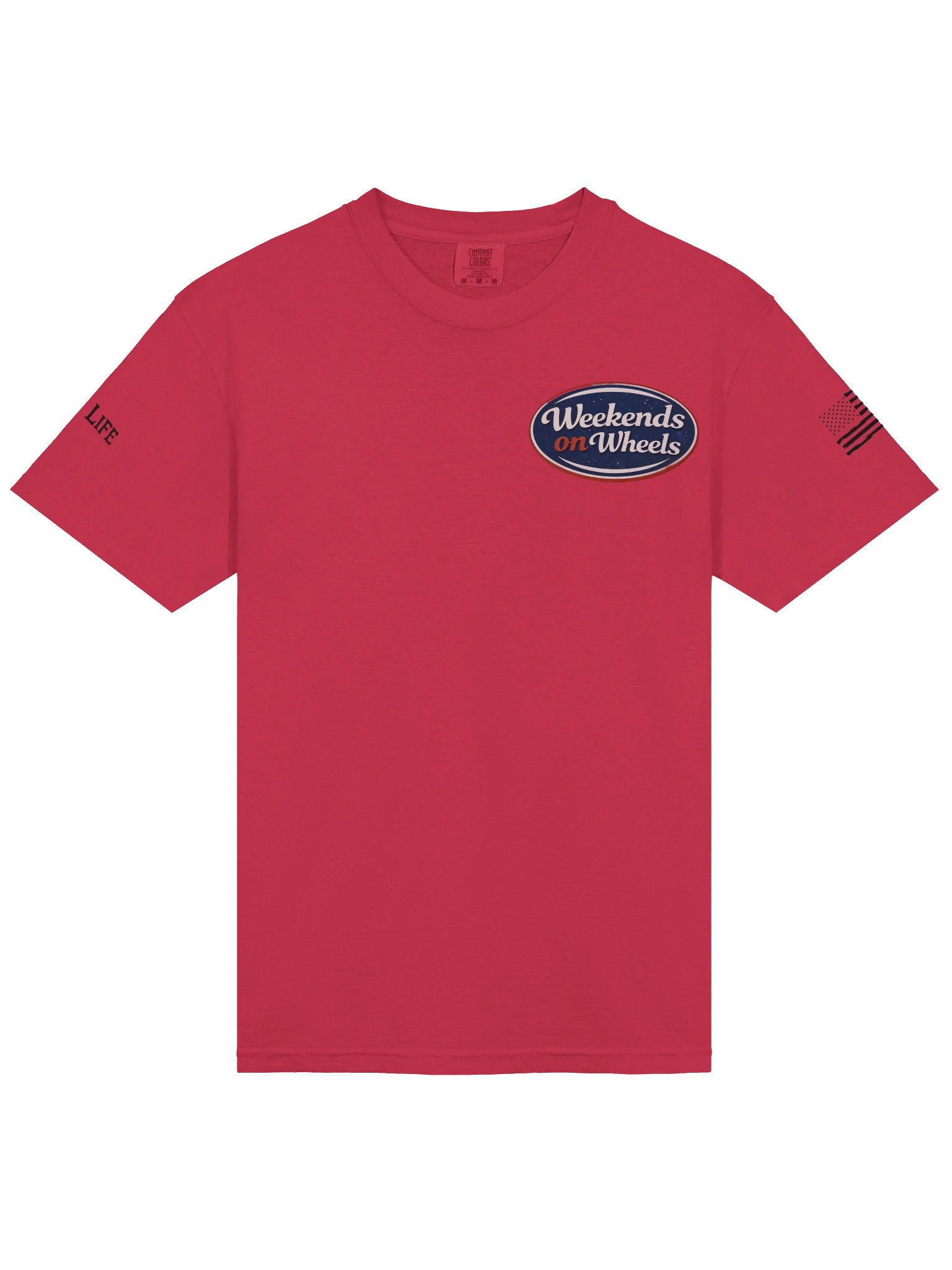 Blue Oval Pullin' Our Weekend Pride Tee product image (28)