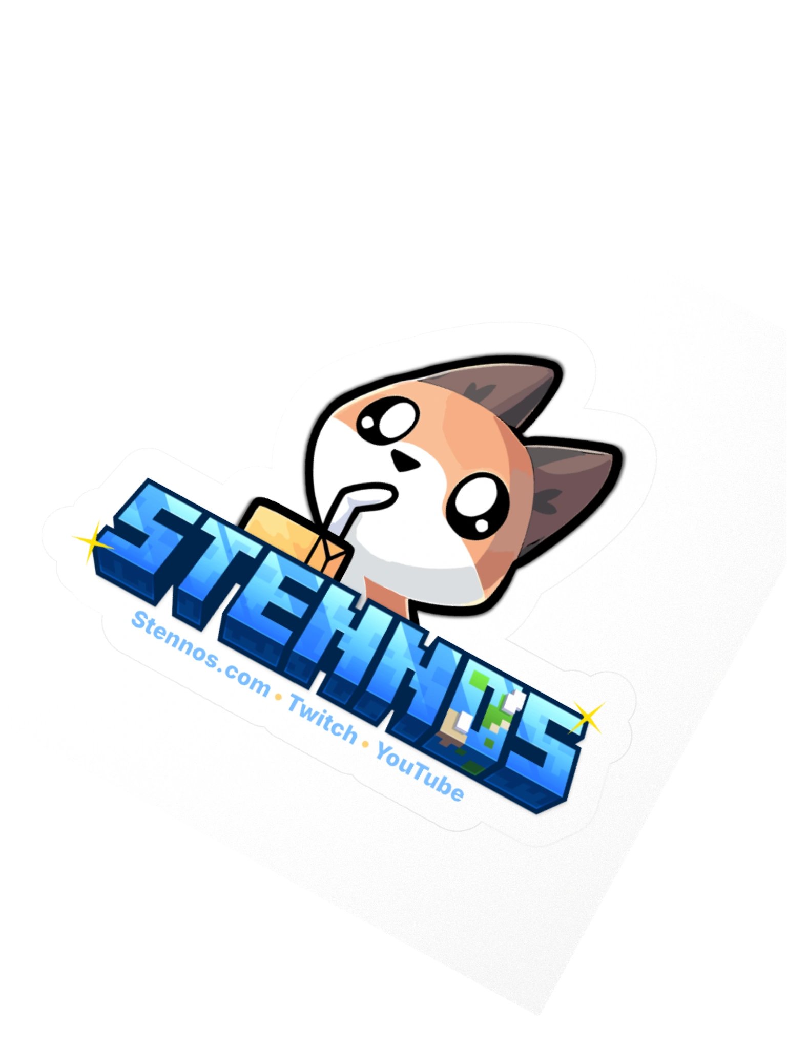 Stennos Logo Sticker, Kiss Cut product image (1)