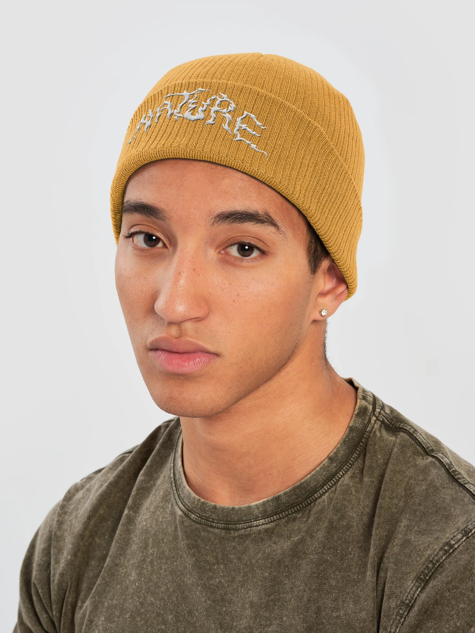 Logo knit beanie product image (3)