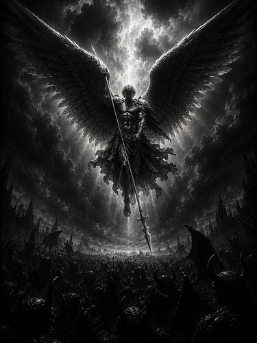 THE STAND OF A THOUSAND
One warrior. A thousand enemies. Not enough.

⚔️ Inspired by the eternal war between Heaven and Hell....