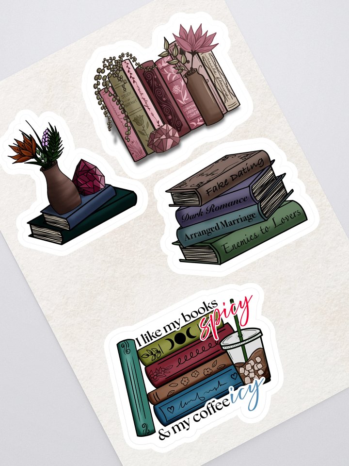 Bookish Sticker Sheet product image (1)