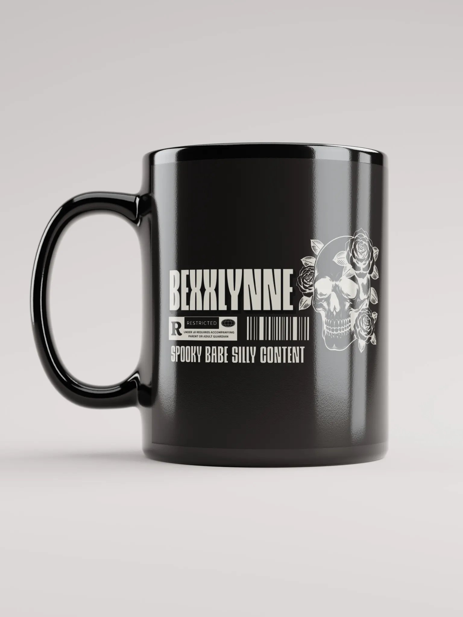 Restricted Content BLACK GLOSSY MUG product image (6)