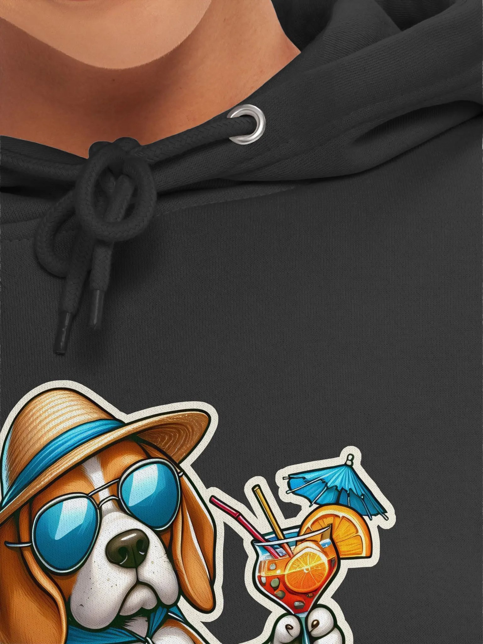 Work Hard - Beagle Beach - Hoodie product image (55)