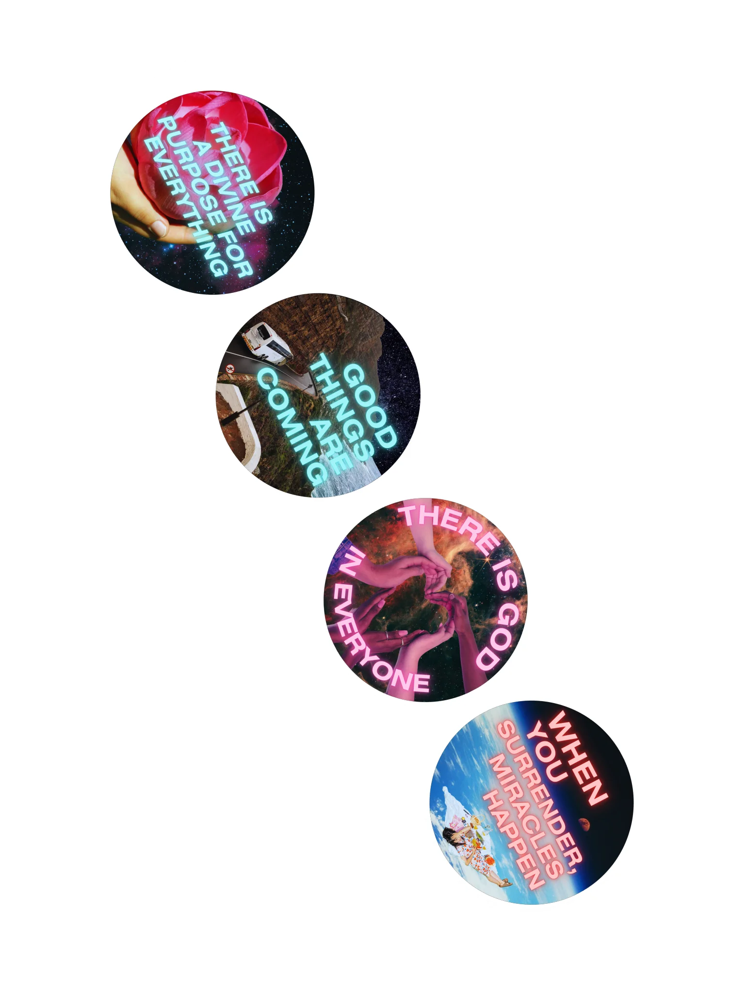 Seeds of Love #6 (Sticker Set of 4) product image (2)