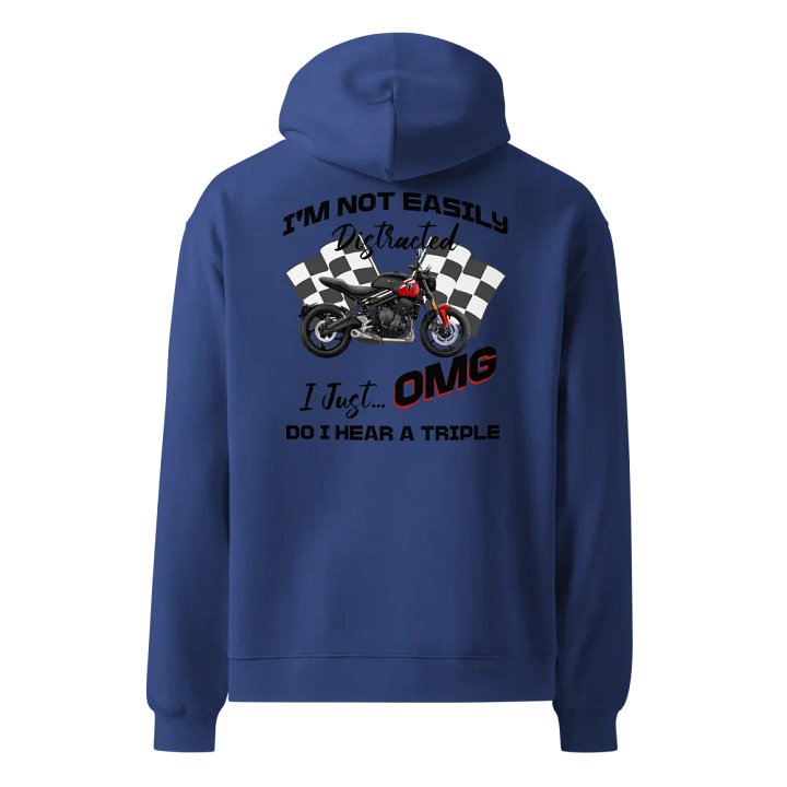 Trident 660 Unisex Oversized Hoodie product image (3)