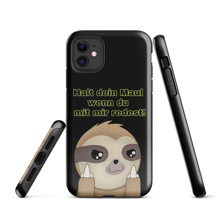 RTR iPhone® Tough Case black Spruch #1 product image (1)