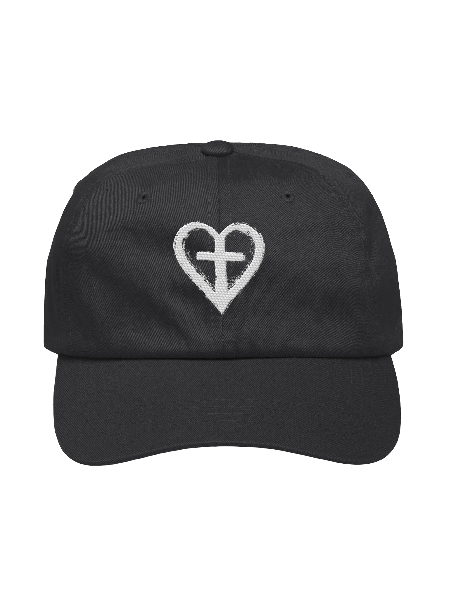 Faith Heart Relaxed Hat product image (1)