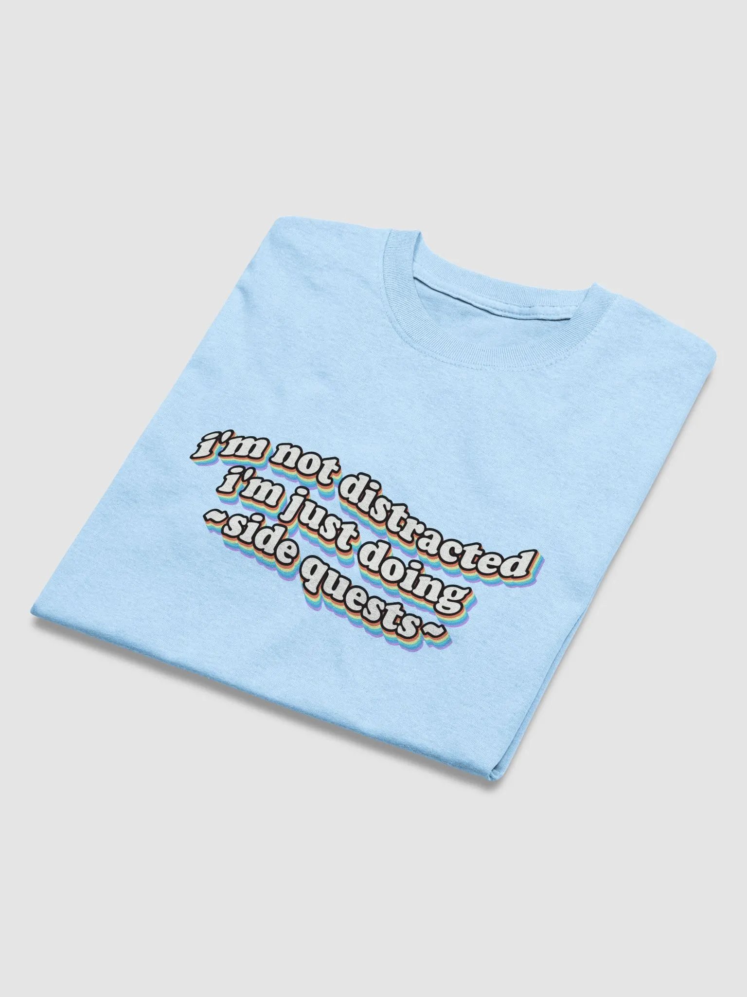 I'm not distracted, I'm just doing side quests T-shirt product image (3)