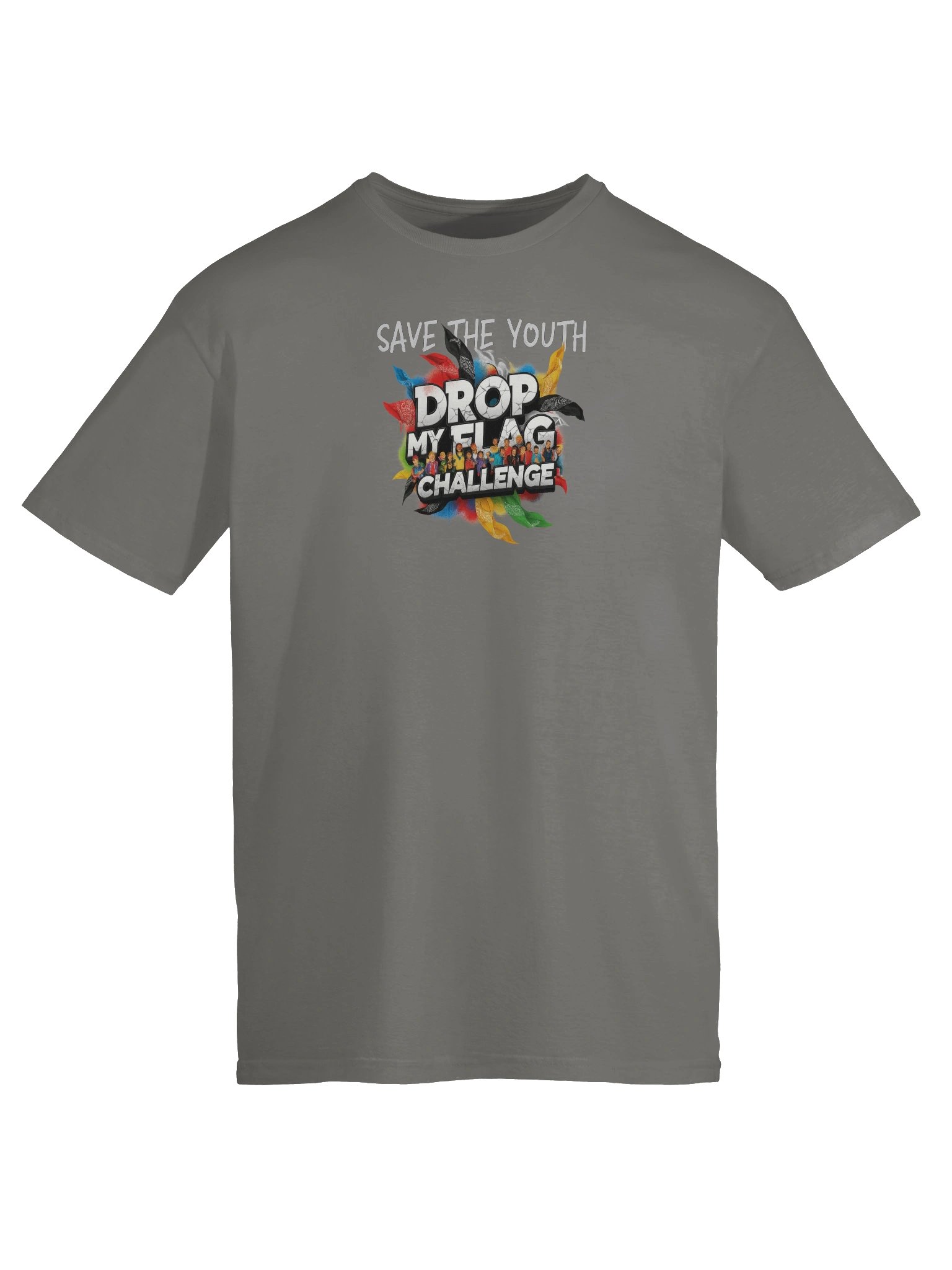 Grey Drop My Flag Tee product image (9)