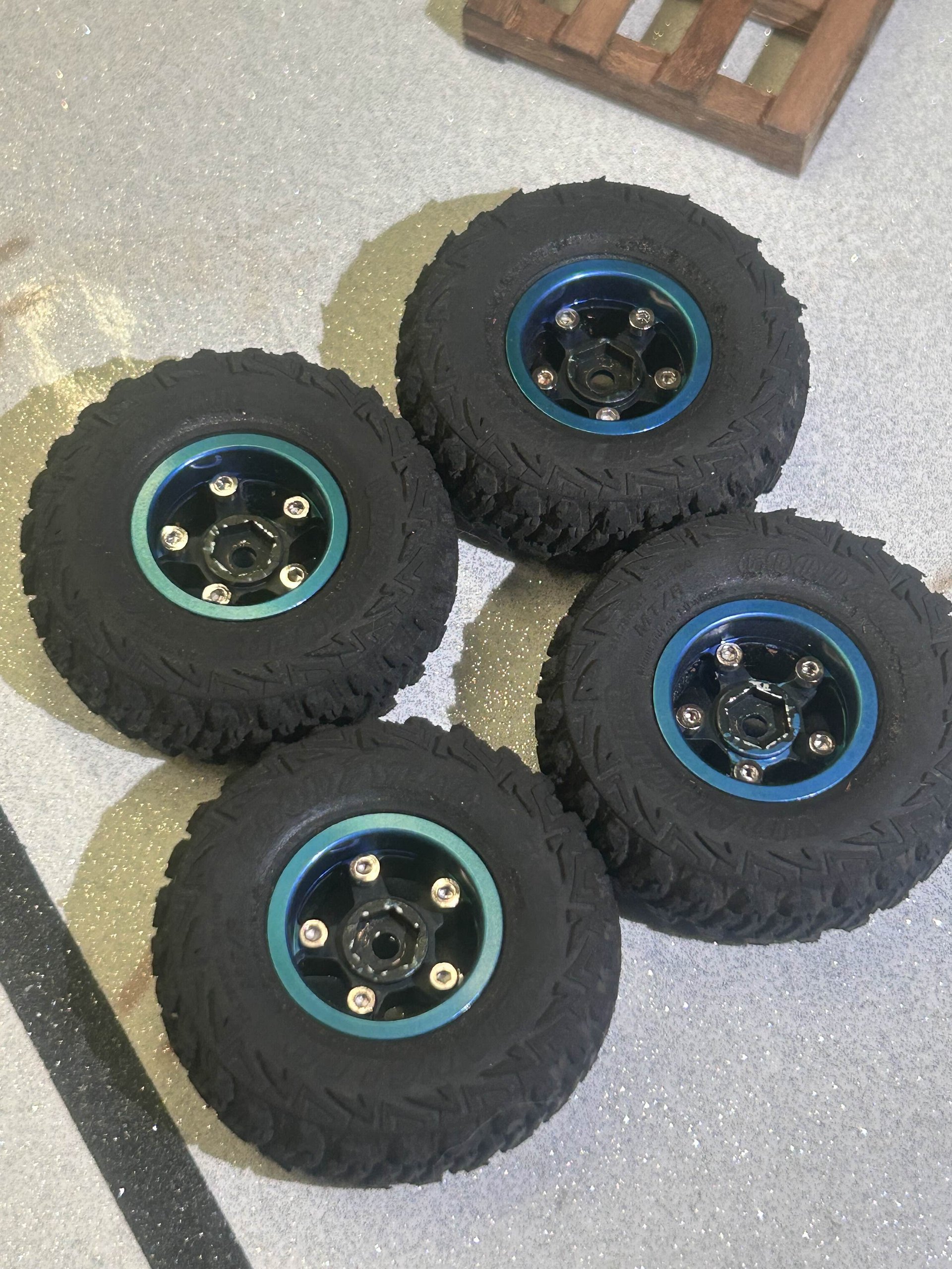KTech splatter wheels / goodyear tires product image (3)