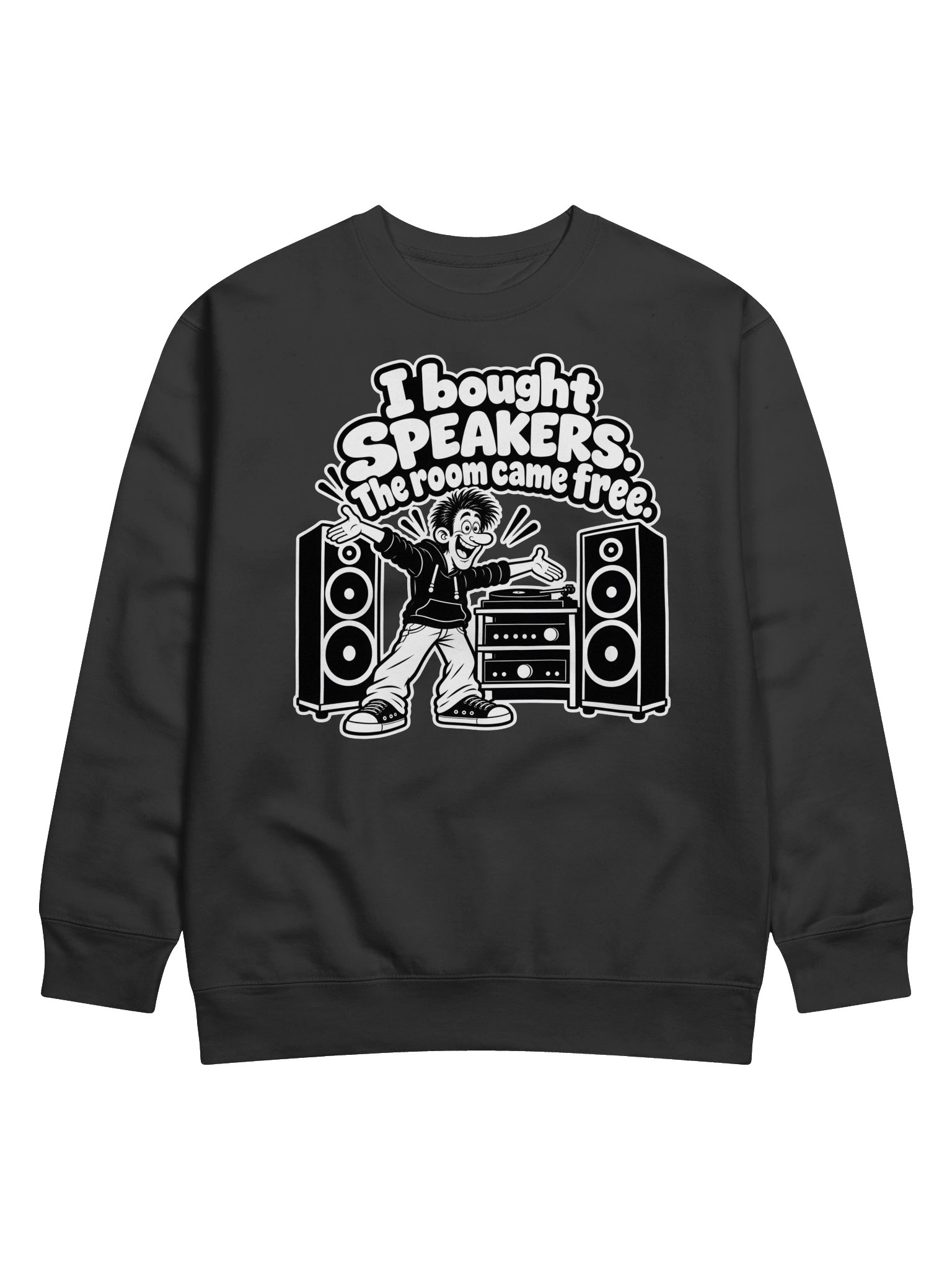 I Bought Speakers The Room Came Free - Long Sleeve T-shirt product image (11)