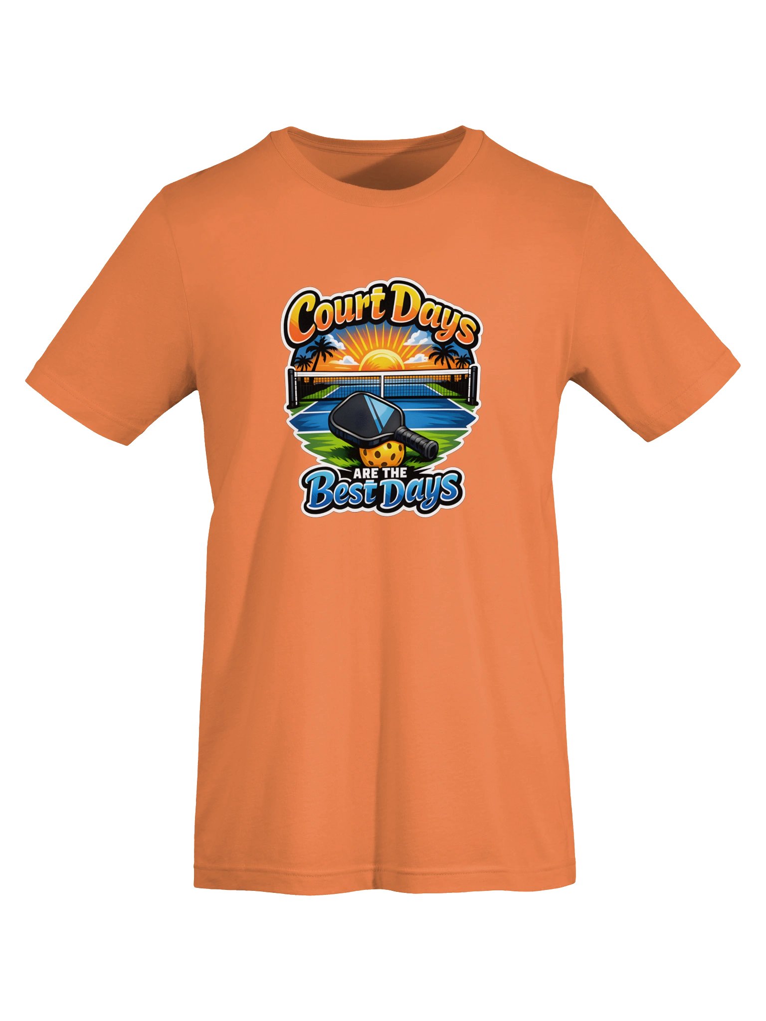 Court Days Pickleball Sunset Tee product image (15)