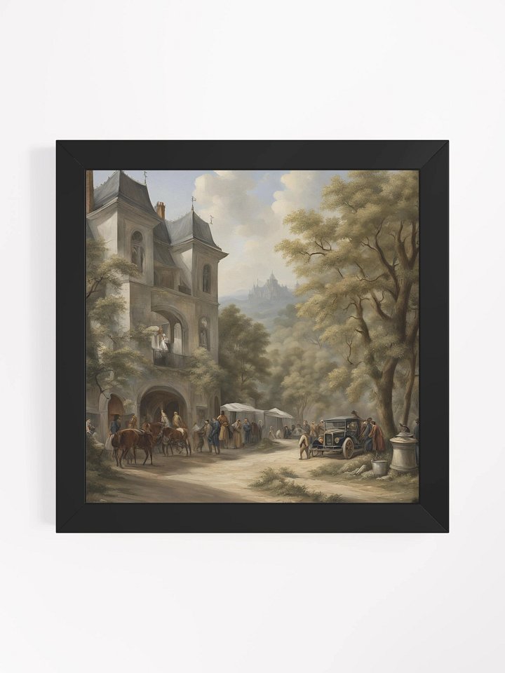 Fontaine des Lys Framed Premium Poster product image (3)