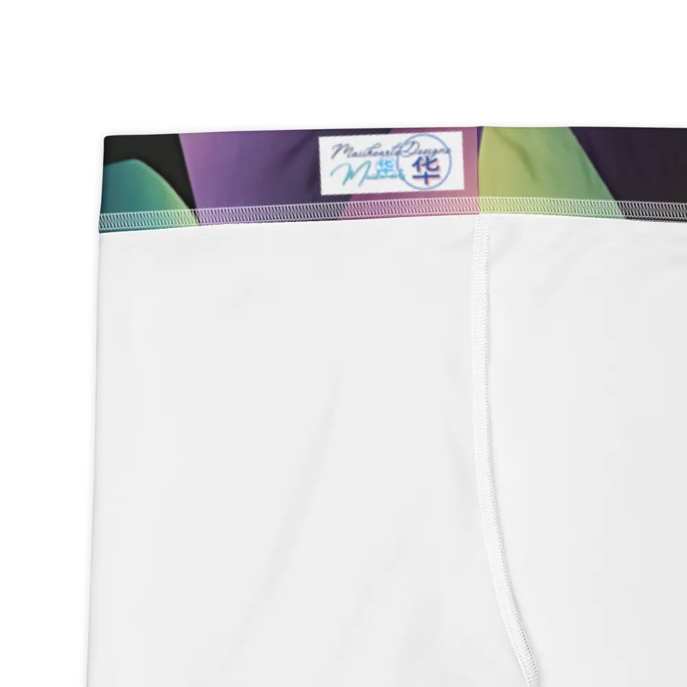 Abstract Lithographic Pattern Design leggings - V7 product image (9)