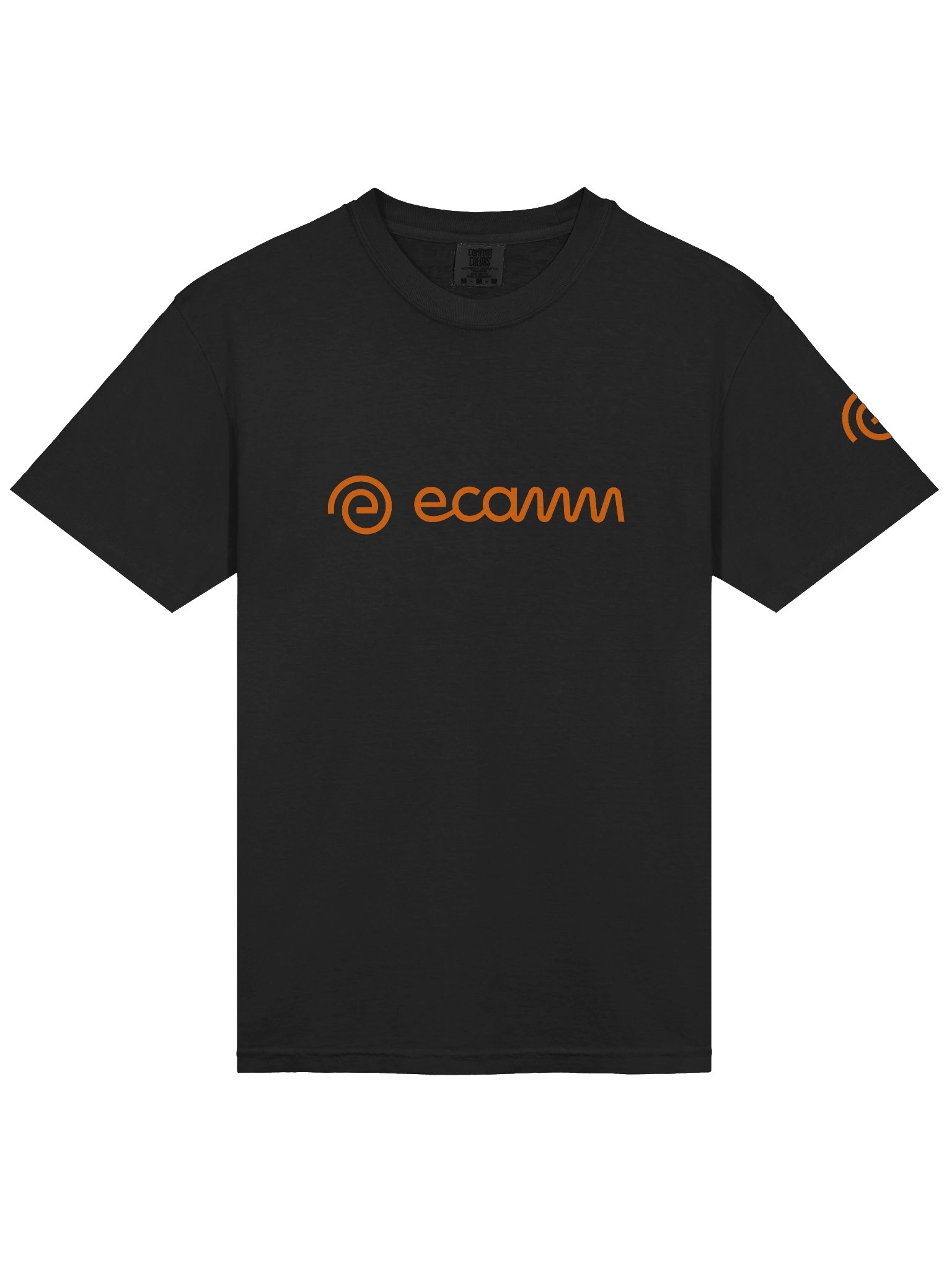 Ecamm 2026 T Shirt (orange logo) product image (12)