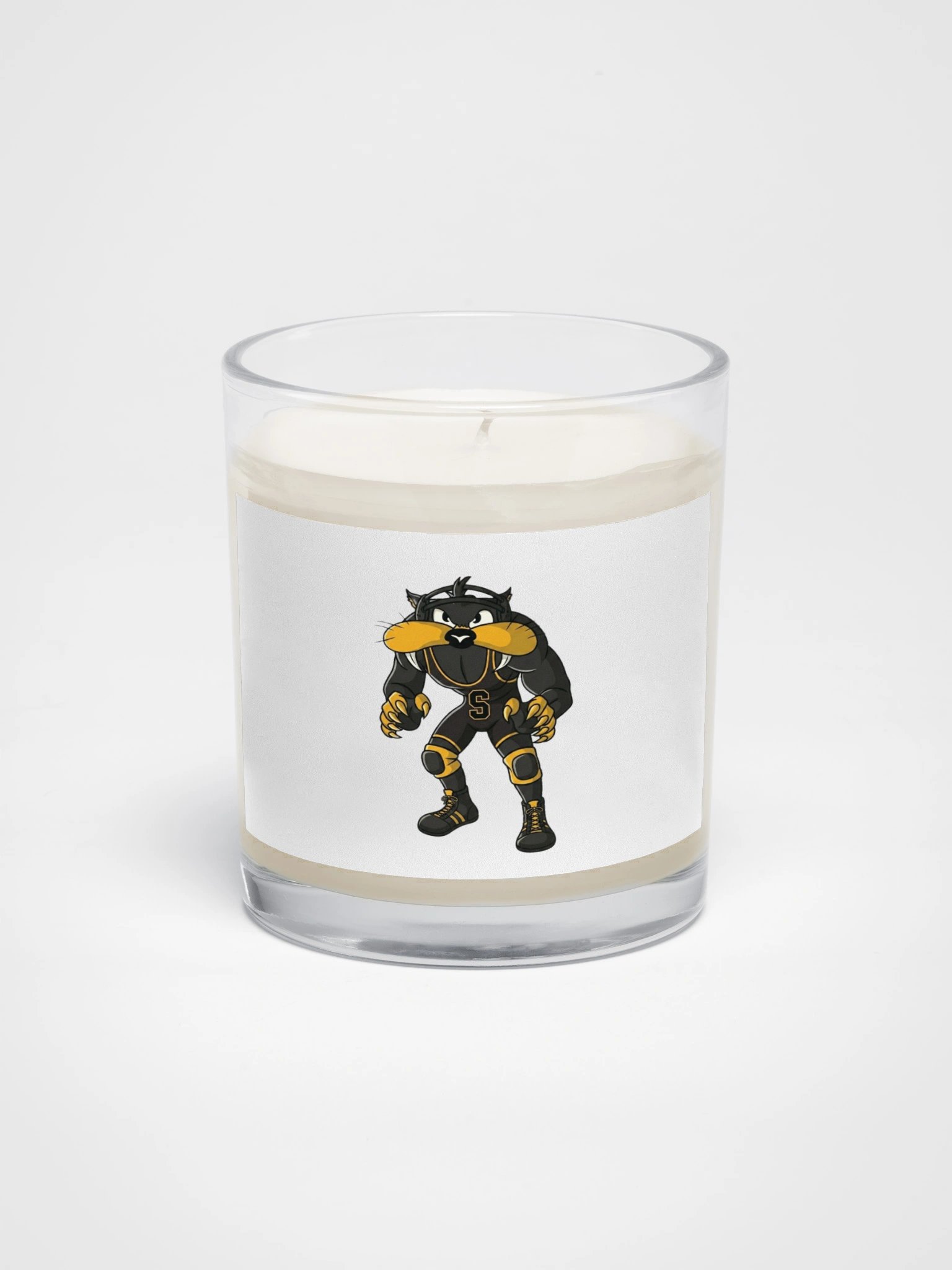 Saguaro Sabercats Mascot Candle product image (1)