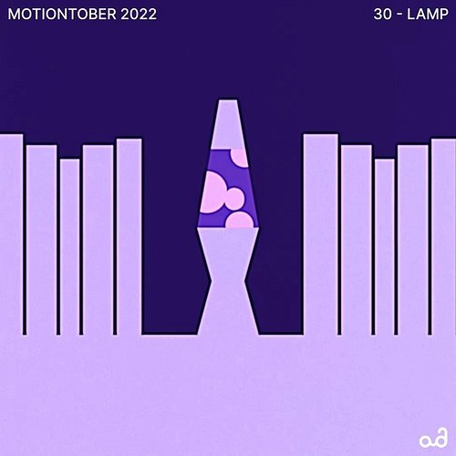 💡 LAMP (SOUND ON 🔊) — You turn me on like a lightswitch...

🎵 : Lightswitch - Charlie Puth

My entry for Day 30 of #motiontob...