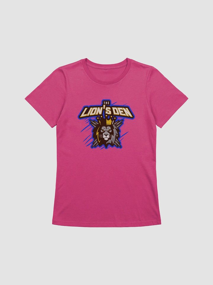Women's Lion's Den Relaxed Fit T-Shirt (Berry/Blk/Navy/DrkGrey/Poppy) product image (1)