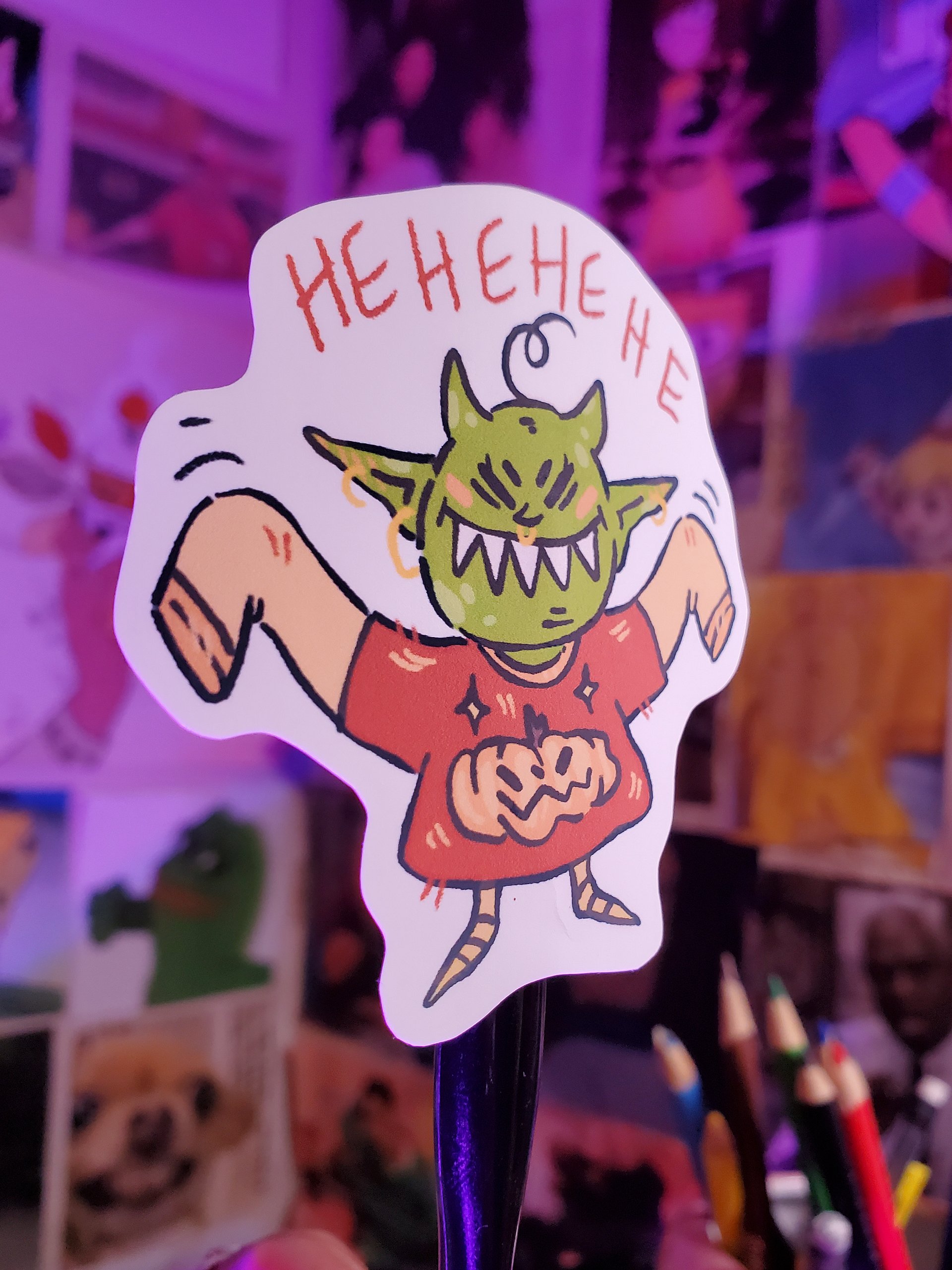 Mischievous Grem Goblin - Sticker product image (2)